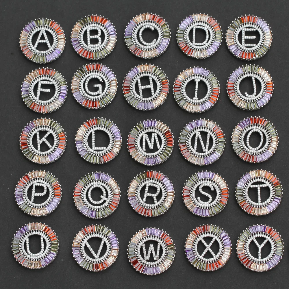 1 шт. новый тренд белый цвет микро инкрустированные радужные фианиты с фианитом