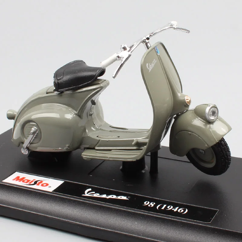 1/18 масштаб maisto Винтаж Римский праздник Piaggio Vespa 98 1946 125 мотороллер Мотоцикл Велосипед металлическая литая игрушка модель для ребенка