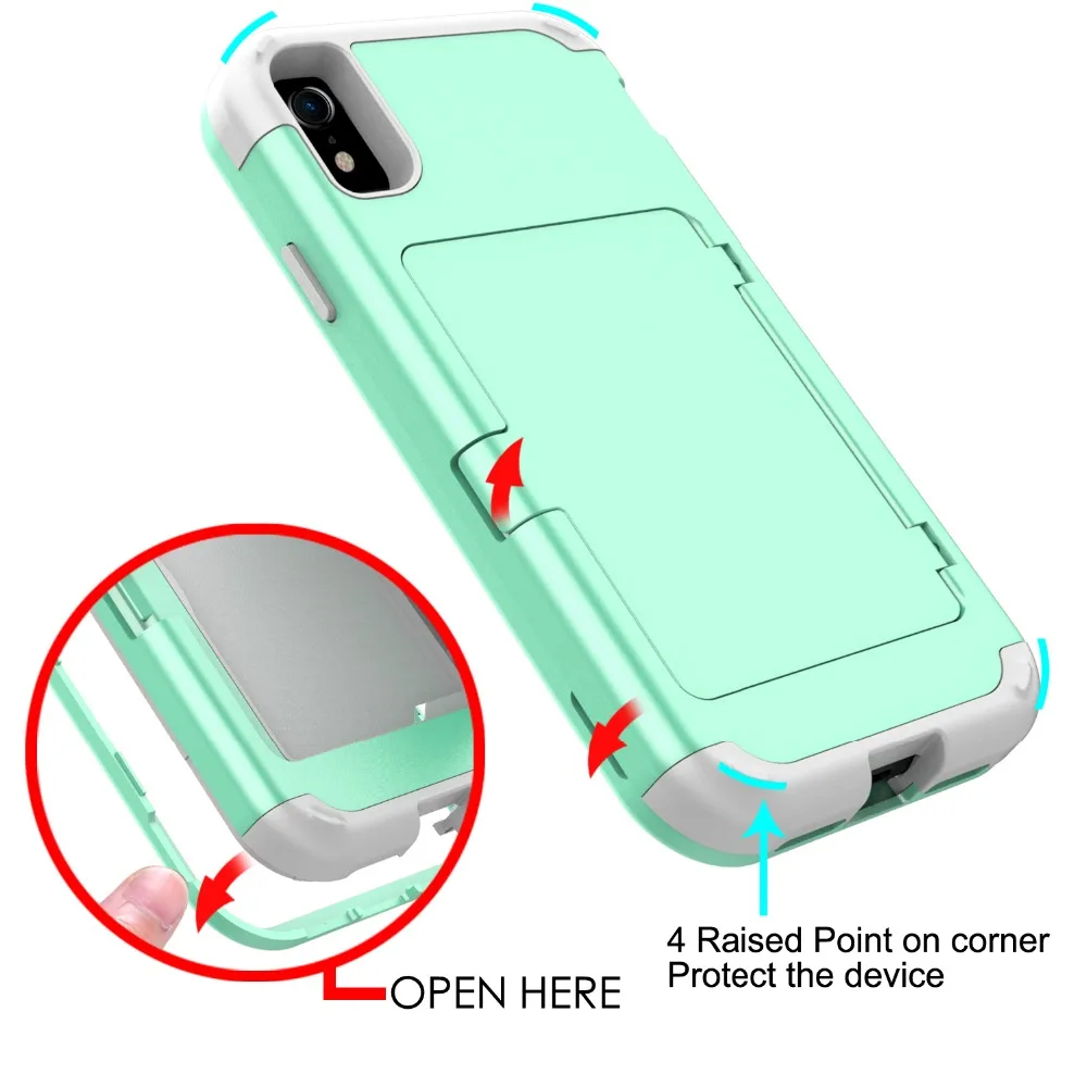 Роскошный силиконовый + PC чехол для iPhone X XS Max милый ударопрочный Прочный