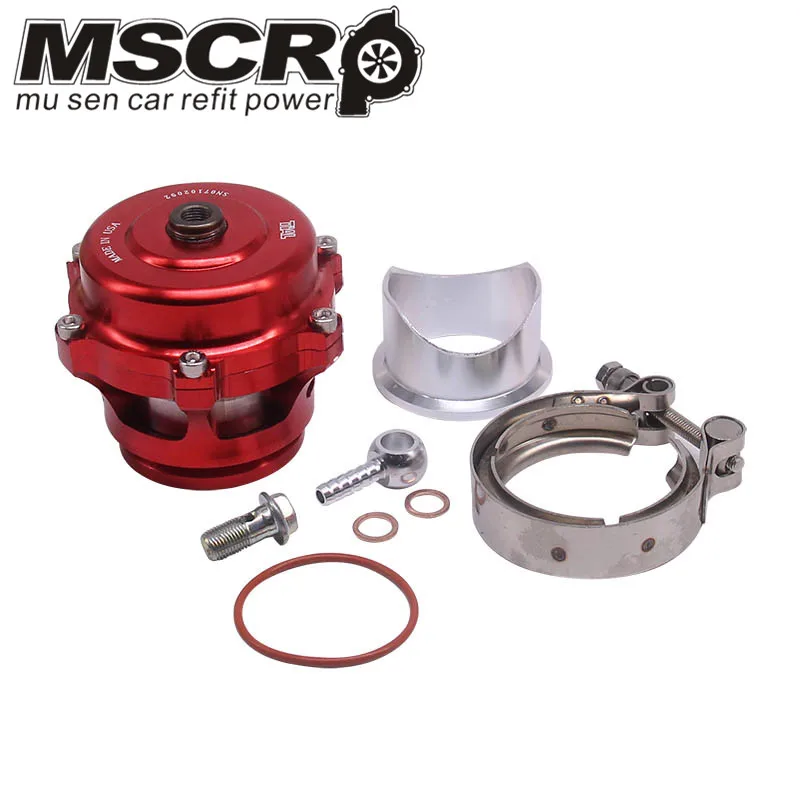 Высокое качество TIAL 50mmQ выдувный клапан CNC BOV аутентичный с v полосным