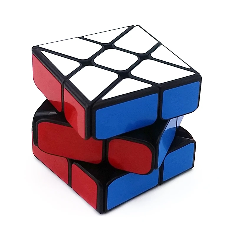 Skew SQ 1 Square One Magic Cube скоростная головоломка игрушки для детей Обучающие профессиональные скрученные черные
