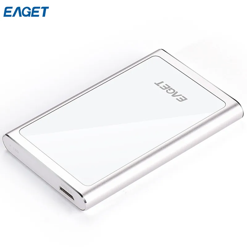 EAGET G90 Серебряный Внешний Жесткий Диск 1 ТБ HDD 2.5 USB3.0 Корпус Шифрование