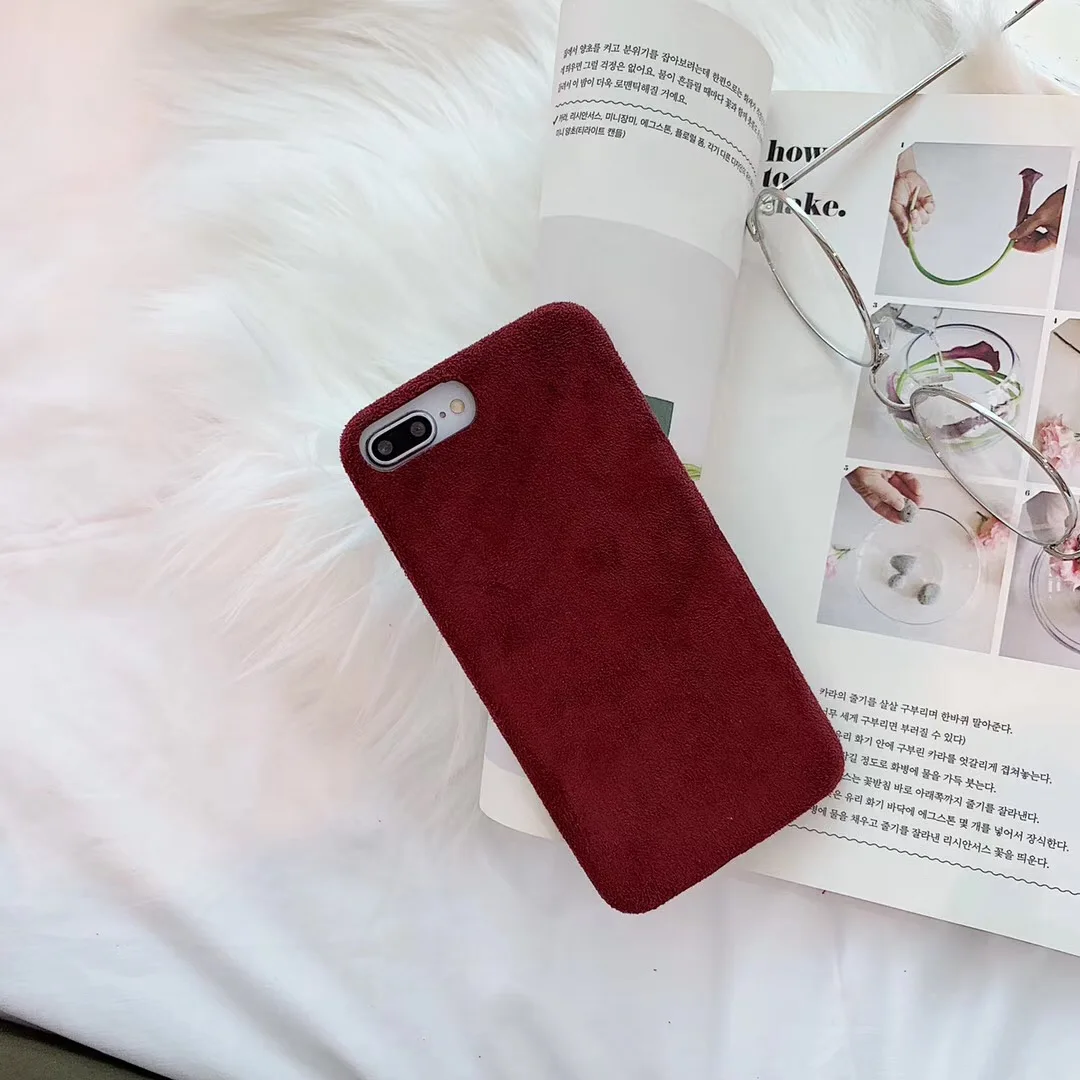 Горячая новинка Роскошная однотонная цветная крышка чехол для iPhone Xs MAX Xr X 7 8plus 6
