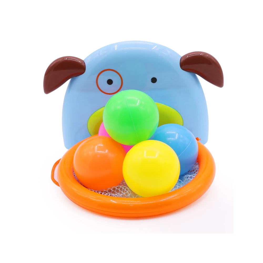 Water Swimming Child's Play Toys Bath Tub Shooting Basketball Rebounds Toy Educational Baby Bath Toys for Children