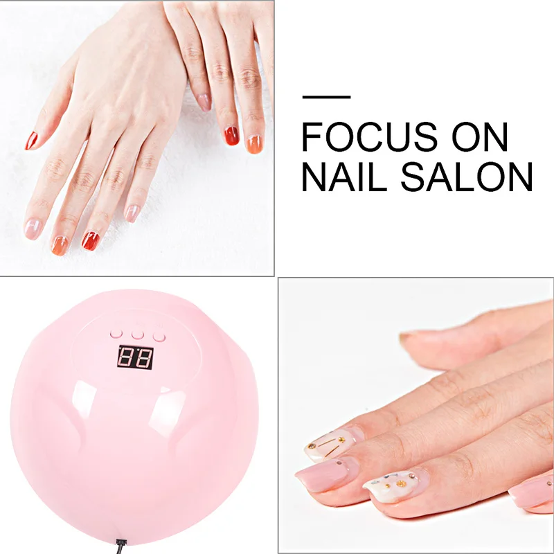 Набор для нейл арта Гель лак замачиваемый УФ 10 цветов ногтей и 80 Вт/45 Вт лампа