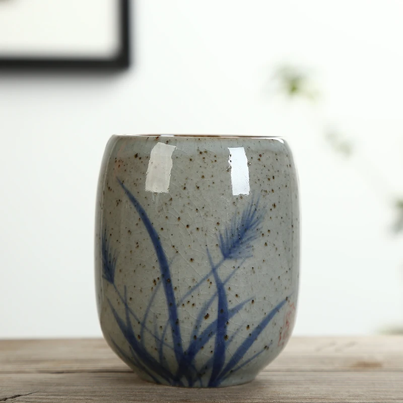 2 шт./лот винтажная керамическая фарфоровая чашка для чая в японском стиле ручная