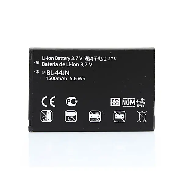 

1500mah Mobile Phone Replacement Battery BL-44JN For LG Optimus Black P970 QL55C Straight Talk Cell Phone Bateria Batterij