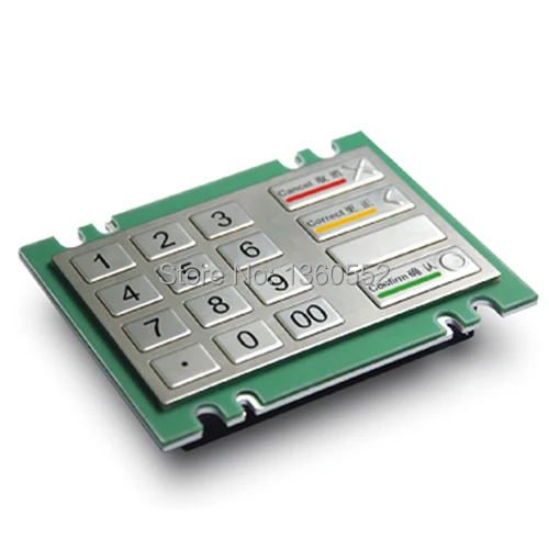EPP для ATM PCI 2 0 сертифицированная металлическая клавиатура из нержавеющей стали