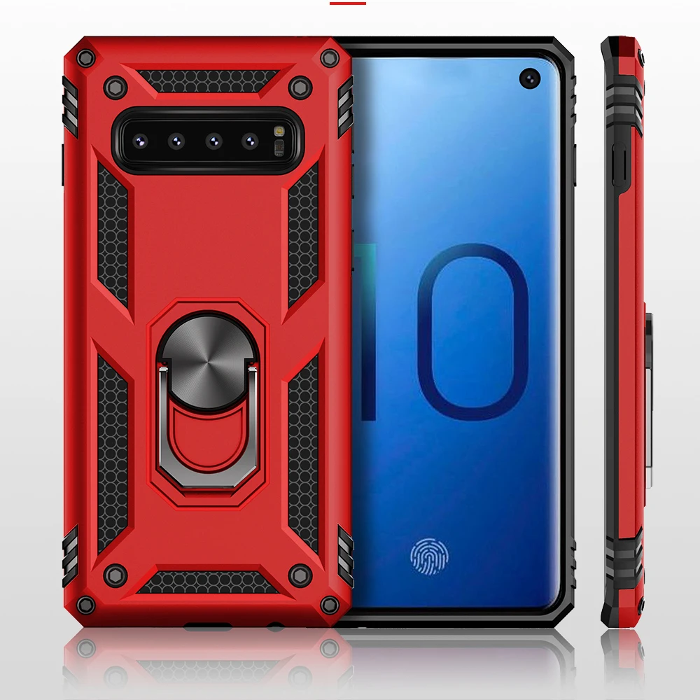 Сверхпрочный противоударный армированный чехол для Samsung Galaxy S20 S10 S9 S8 A6 A8 J4 J6 Plus 2018