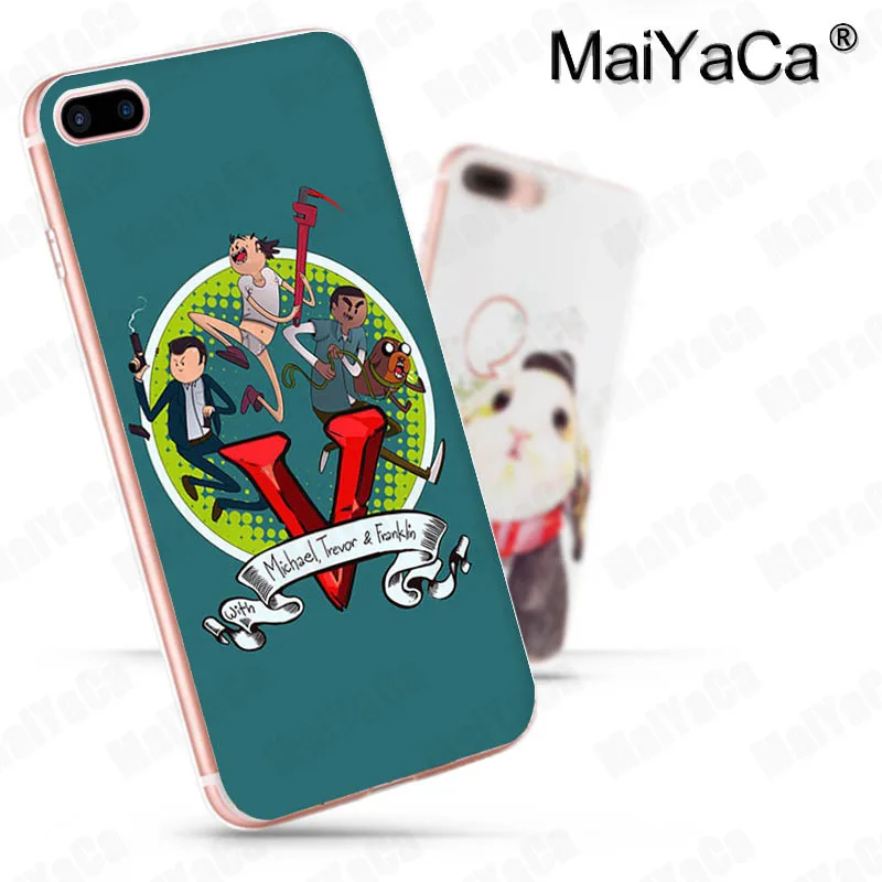 MaiYaCa Gta Grand Theft Auto V милый чехол для телефона iphone SE 2020 11 pro 8 7 66S Plus X 10 5S XR XS MAX|Бамперы| |