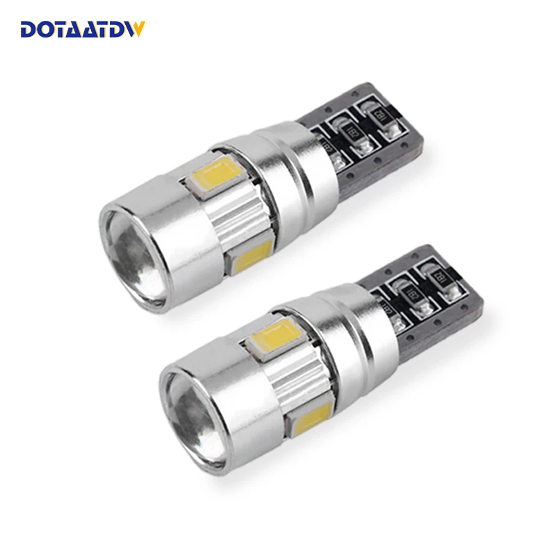 DOTAATDW 2x194 168 T10 светодиодный W5W Canbus номерной знак лампа 5630SMD автомобильный боковой