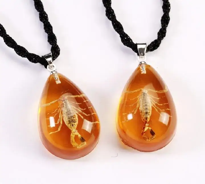 Бесплатная доставка 12 шт. модный настоящий уникальный ЗОЛОТОЙ СКОРПИОН красивый