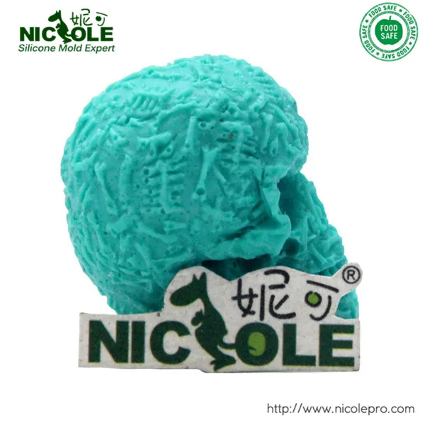 Силиконовая форма для мыла в форме черепа глина рукоделия шоколада|chocolate mould|skull