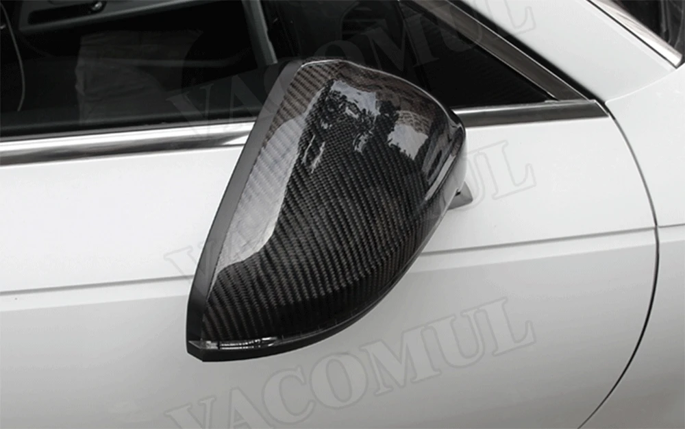 Крышки для боковых зеркал заднего вида замена Audi A4 S4 RS4 B9 A5 S5 RS5 крышки из