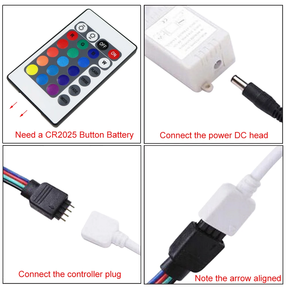 Светодиодный Управление AC/DC 12V ИК пульт дистанционного управления RGB полосы