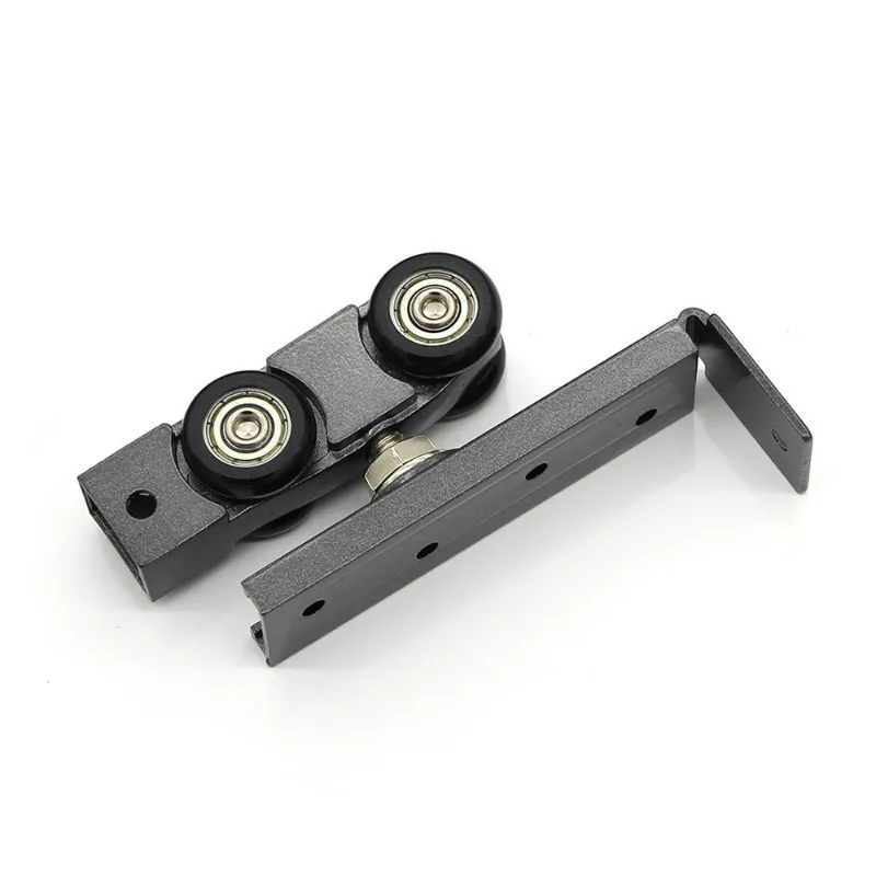 Деревянный Круглая дверная вешалка демпфирования гидравлический шкив 4 8 колеса