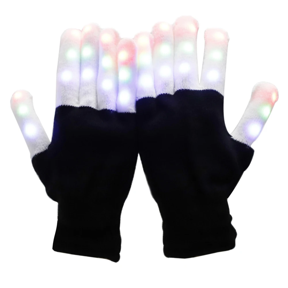 1 пара перчатки для Хэллоуина со светодиодный Ной подсветкой|Украшения своими