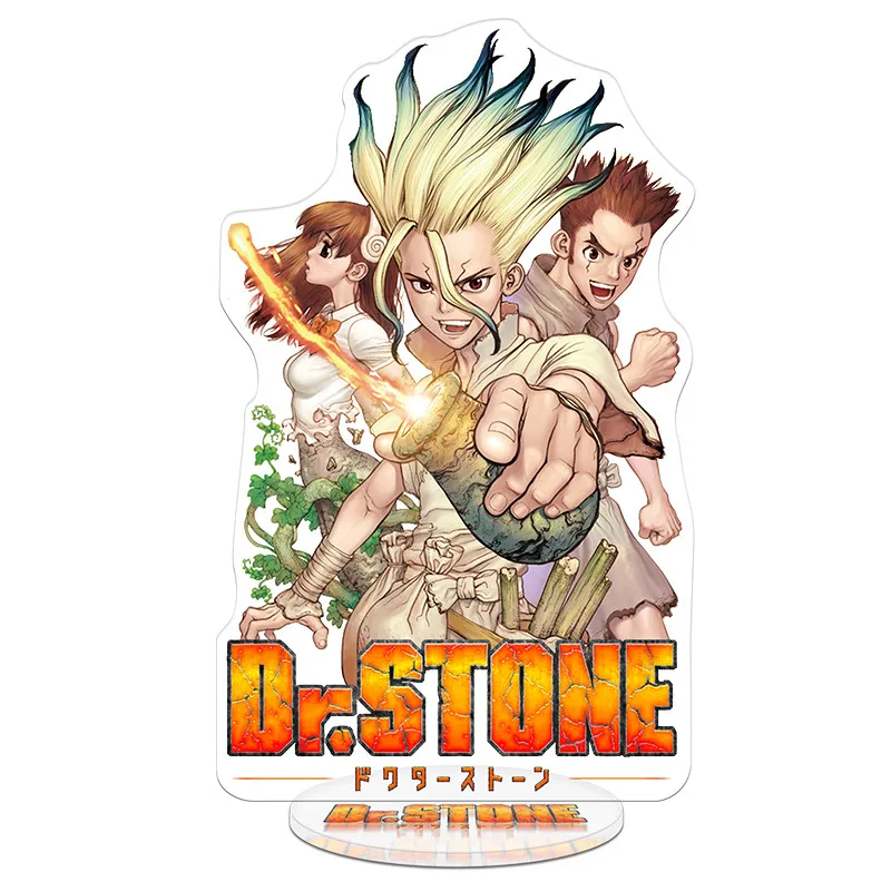 Аниме Dr. STONE Ishigami Senku хром Косплей акриловый стенд фигурка подвижная модель