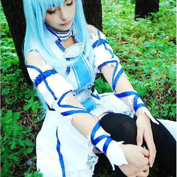 Меч искусство онлайн Alfheim Online ALO SAO Asuna костюм в стиле Yuki Косплей платье на заказ