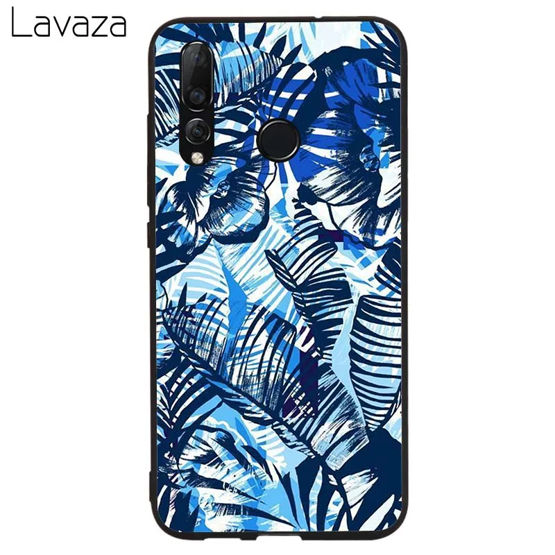 Мягкий чехол для Huawei Honor 6 7A Pro 7C 8C 7 8X 8 9 10 lite Note10 с тропической темой |