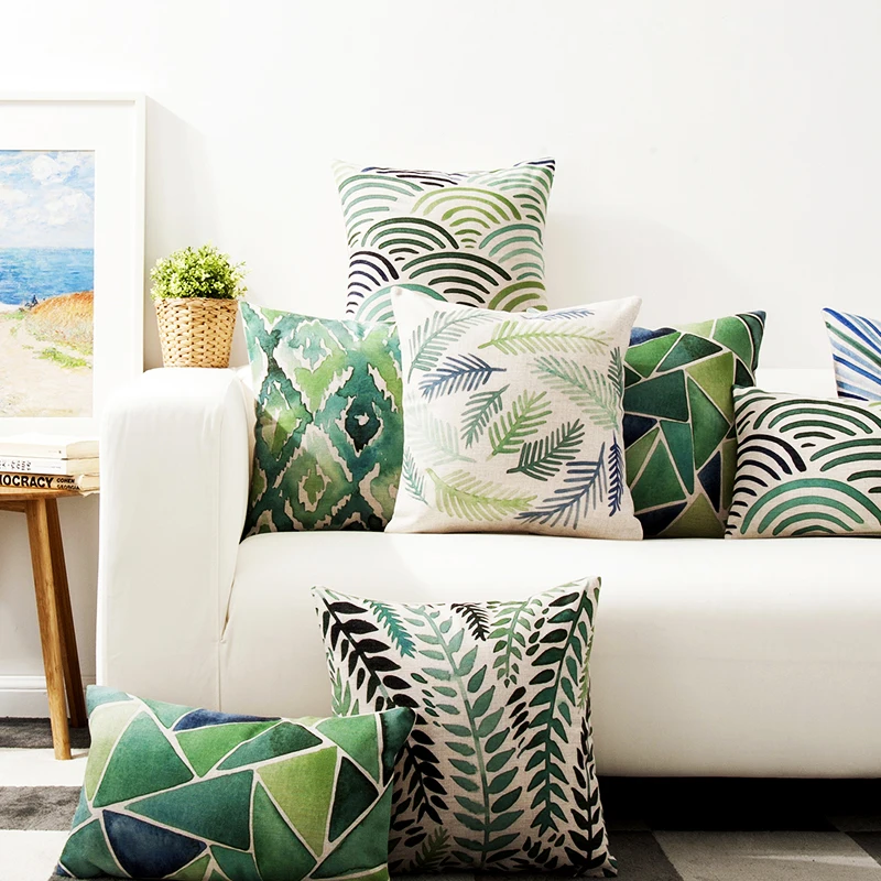 Наволочка DUNXDECO для дивана декоративная подушка чехол в скандинавском стиле