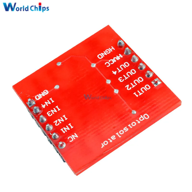 4 канальный оптоизолятор TLP281 IC модуль для платы расширения Arduino изоляция высокого