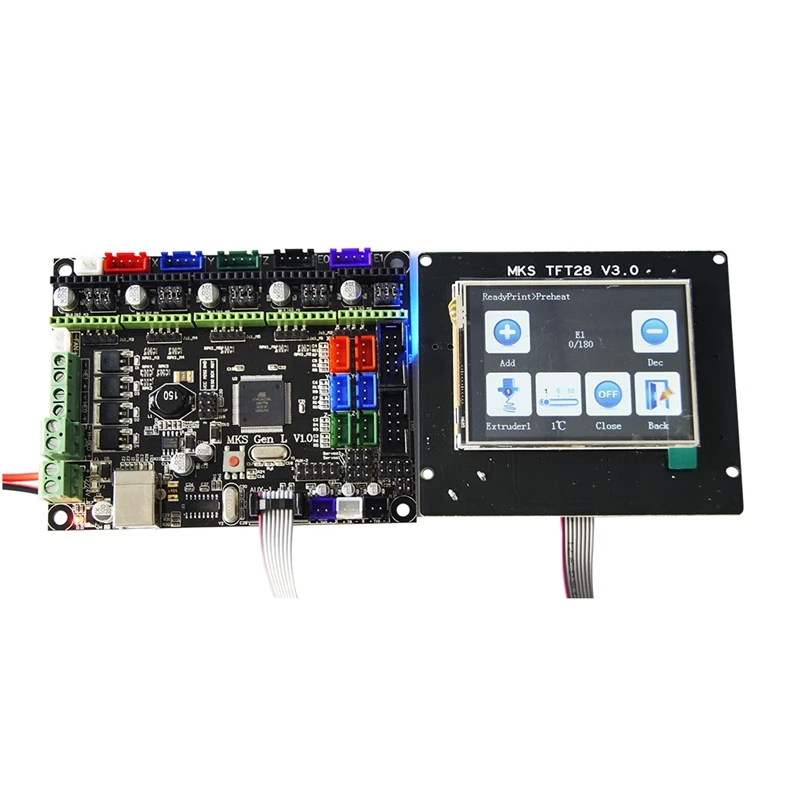 MKS GEN L V1.0 + TFT28 ЖК Мини панель сенсорный дисплей для 3D принтера|3D принтеры| |
