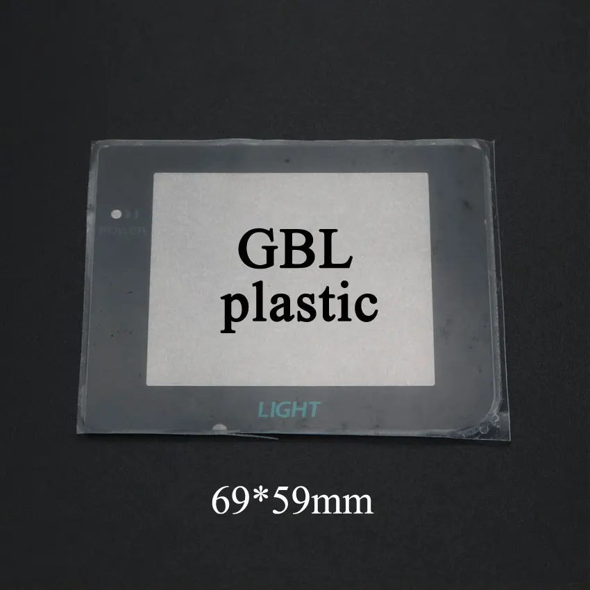 

YuXi 5pcs Plastic Glass Screen Lens cover for Gameboy Color Light Adance For GB GBA SP GBC GBL GBP Display