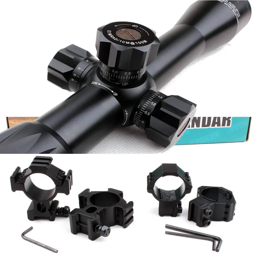 KANDAR 4-14X44 SFF Q-11 Crosshairs тактический оптический прицел первая фокальная плоскость боковая фокусировка 34 мм монотрубка охотничья тропа прицел