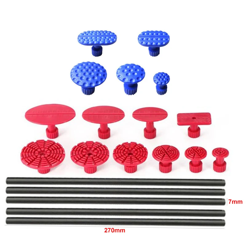 

ABS Glue Tabs Auto Body Pulling Car Paintless Dent Repair Tools Glue Tabs Hail Dent Removal Suckers Dent Removal