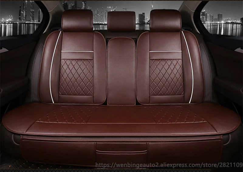only car rear seat covers For Jac Rein cover 13 s5 faux RX580 auto accessories car-styling stickers 3D Black/Red | Автомобили и