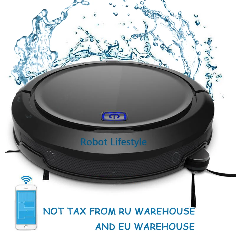 

Robot Vacuum Cleaner Map Navigation,Smart Memory,Wet & Dry,Robot aspirador