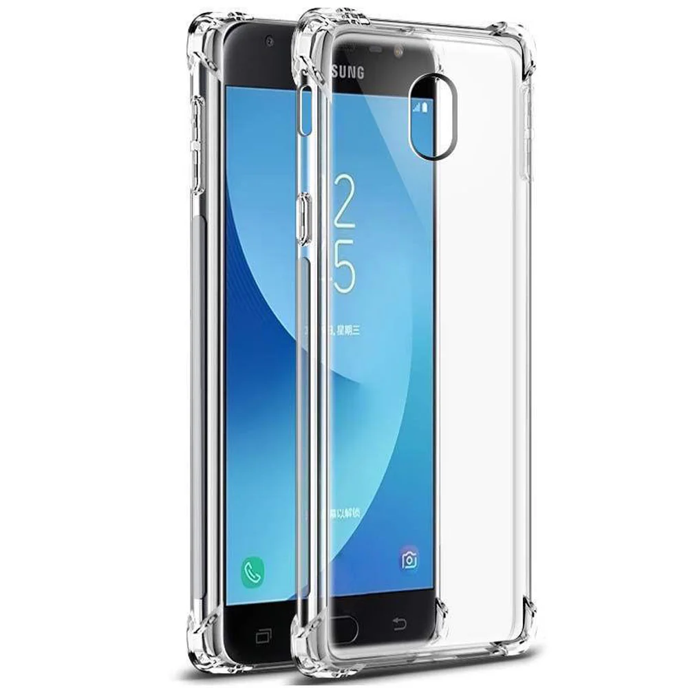 For Samsung phone case Note 9 Note8 S9 S9plus S8 S8Plus S7 edge Shockproof Bumper Soft Silicone TPU Transparent Cover |