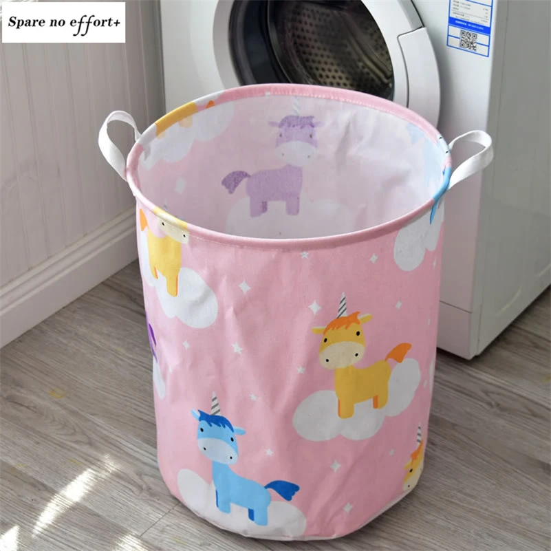 Корзина для стирки 50*40 см большая корзина хранения игрушек органайзер грязной