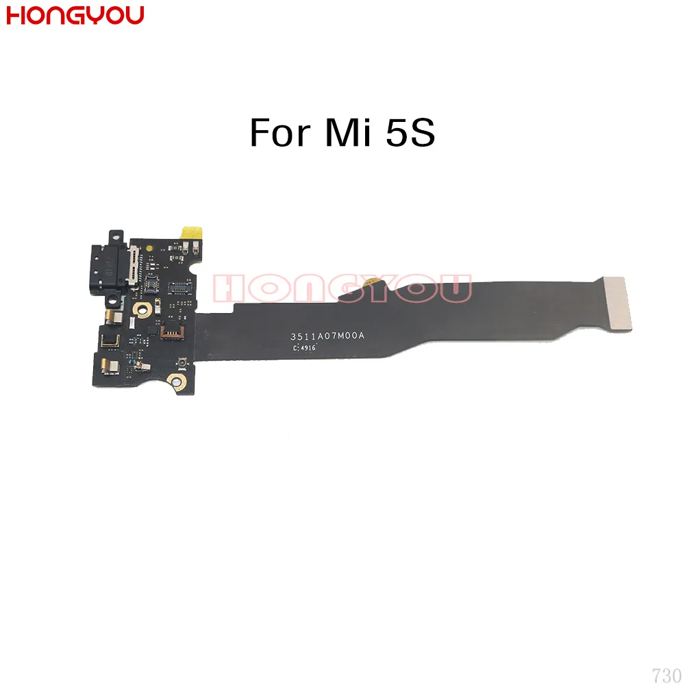 10 шт./лот для Xiaomi Mi 5S Mi5S M5S USB разъем зарядки док станция штекер гибкий