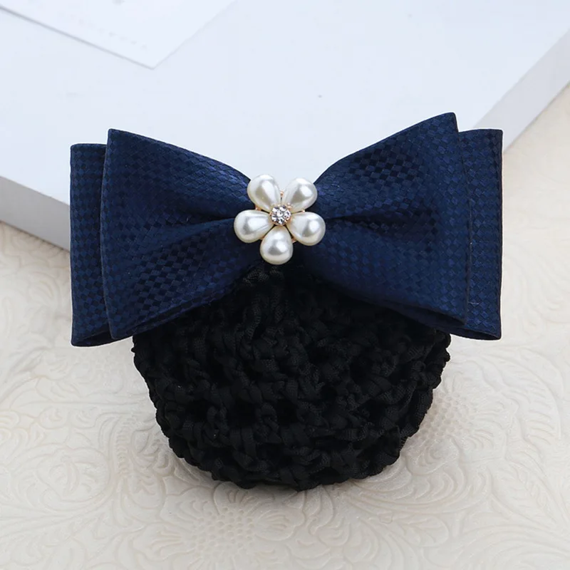 Зажим для волос с пятью жемчужинами профессиональная заколка цветком 15 цветов на