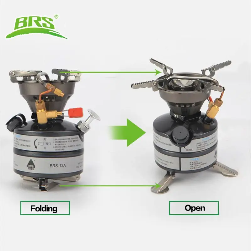 BRS-12A Power Multi-fuel Portable Lightweight Outdoor Camping Oil Stove Diesel Kerosene Stove