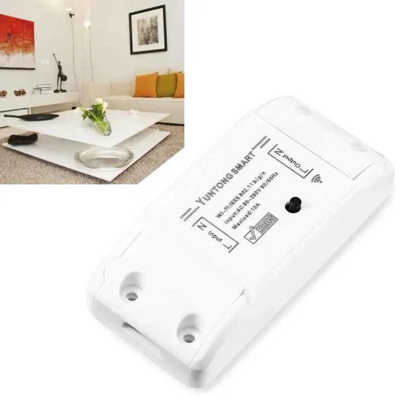 2018 распродажа новинок белый смарт Беспроводной переключатель Wi-Fi 8.80x3.90x2.30 см