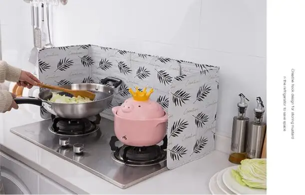 Кухонные гаджеты масляные перегородки масляные разбрызгиватели экраны алюминиевая фольга плита газовая плита брызгозащищенная перегородка домашняя кухня инструменты для приготовления пищи