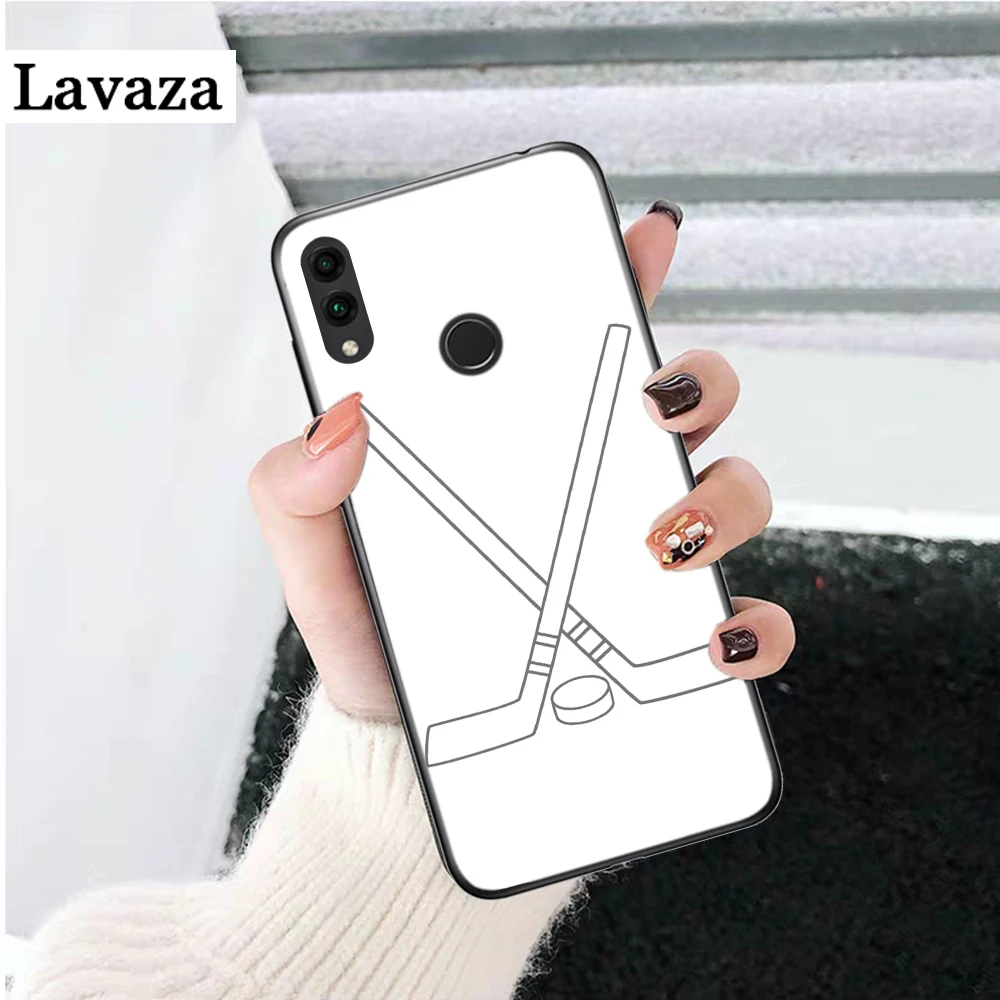 Спортивный силиконовый чехол T hockey для Huawei honor 6A 7A Pro 7X 8 Lite 8A 8X 8C 9 Note 10 View 20 20S