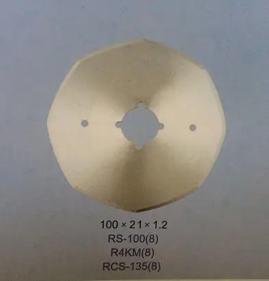 Круглый нож RS100 для круглых ножей, режущая машина, rs-100, три различных качества, углеродистая сталь, сплав, сталь, Высокоскоростная сталь