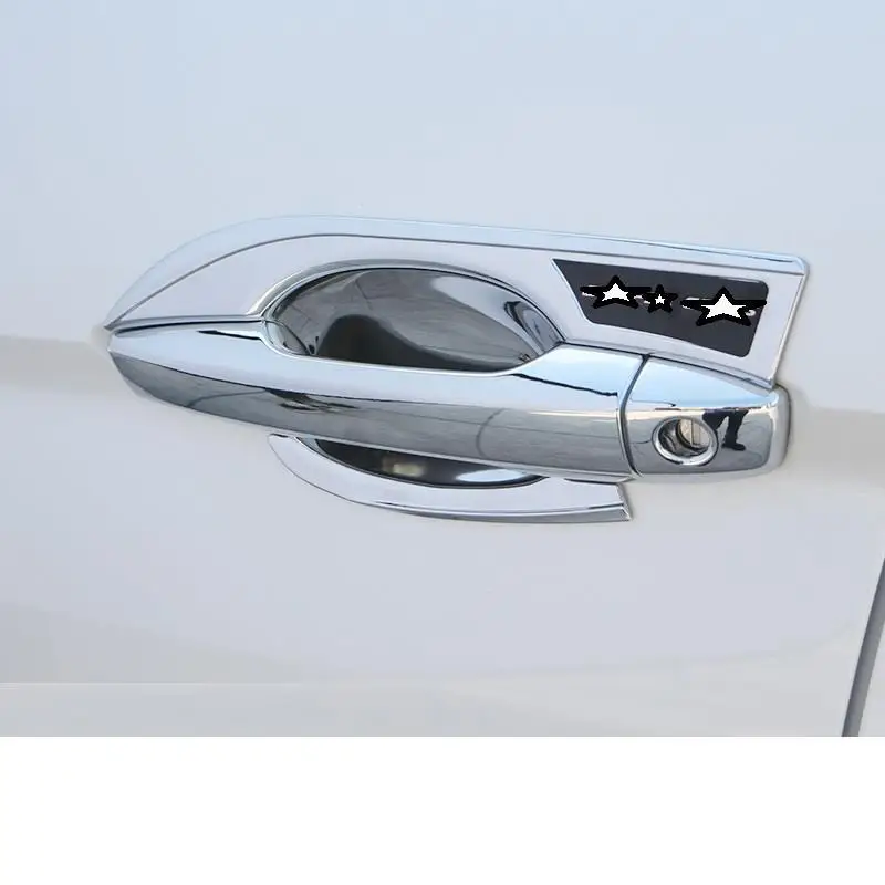 Автомобильные автомобильные бамперные дверные ручки внешняя модификация яркие