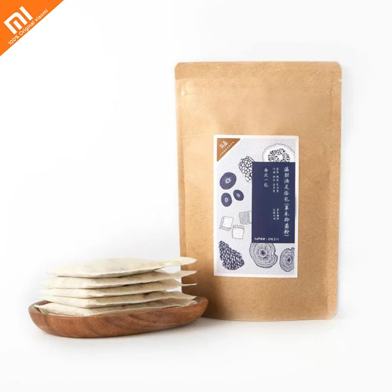 7 pcs/bags xiaomi mijia foot bath bag soothe the nerves help sleep to get tired and promote circulation health | Электроника