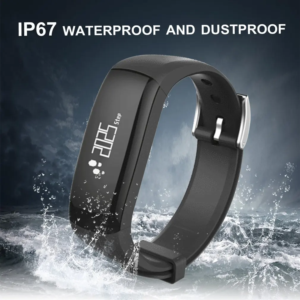 P6 интеллектуальной Bluetooth Smart Браслет цифровой Экран наручные часы модные уличные