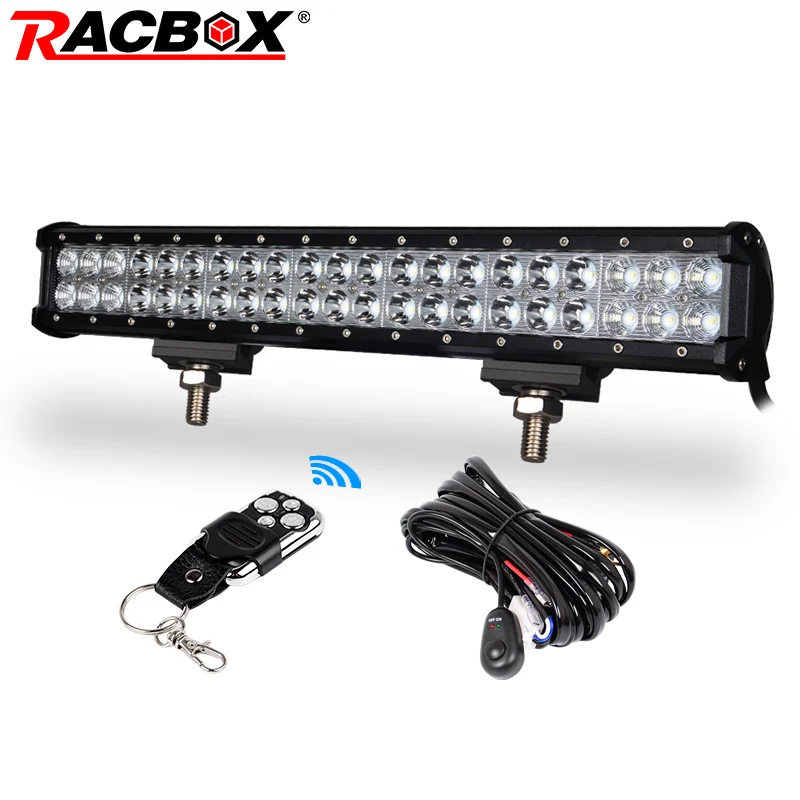 Светодиодная балка RACBOX 20 дюймов для грузовиков тракторов квадроциклов 4X4