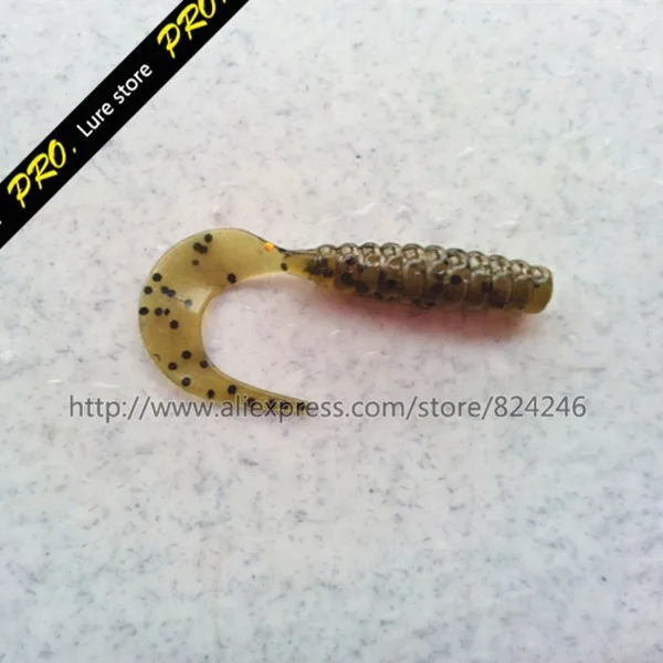 Бесплатная доставка 4 см 60 шт. искусственные рыболовные приманки мягкие личинка |