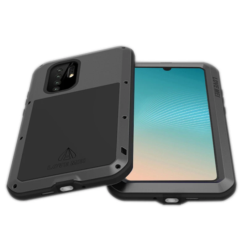 Металлический армированный сверхпрочный защитный чехол для Huawei P30 Pro P30Lite