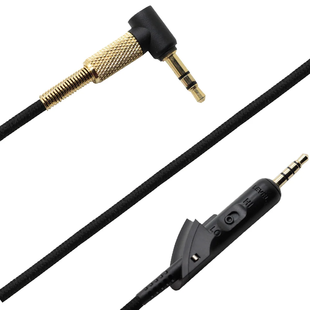 Посеребренный сменный аудиокабель для Bose Comfort 15 QC15 QC QC2|silver plated cable|audio cablereplacement audio