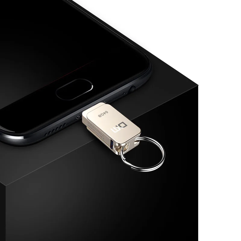 OTG флеш диск USB 2 0 64 ГБ с двойным разъемом для смартфона и компьютера 32 Гб 16