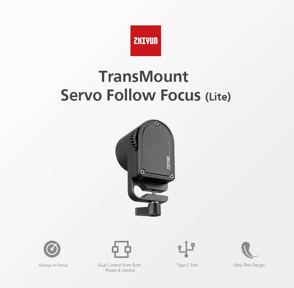 Zhiyun CMF-03(Lite) CMF-04(Max) сервопривод для переноса фокусировки/контроллер масштабирования, применимый с Zhiyun Crane 3 LAB& Weebill